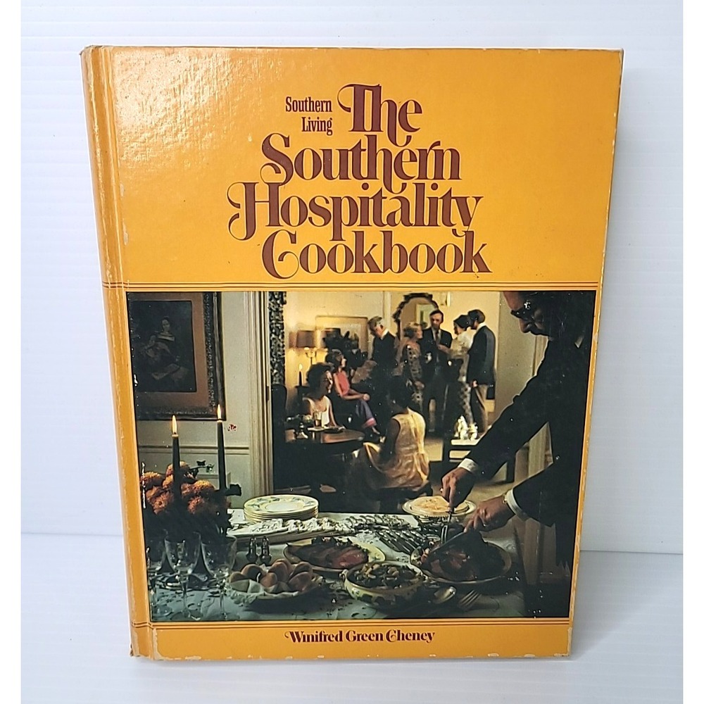1976 3rd Printing The Southern Hospitality Cookbook Vintage Cookbook Meal Plans